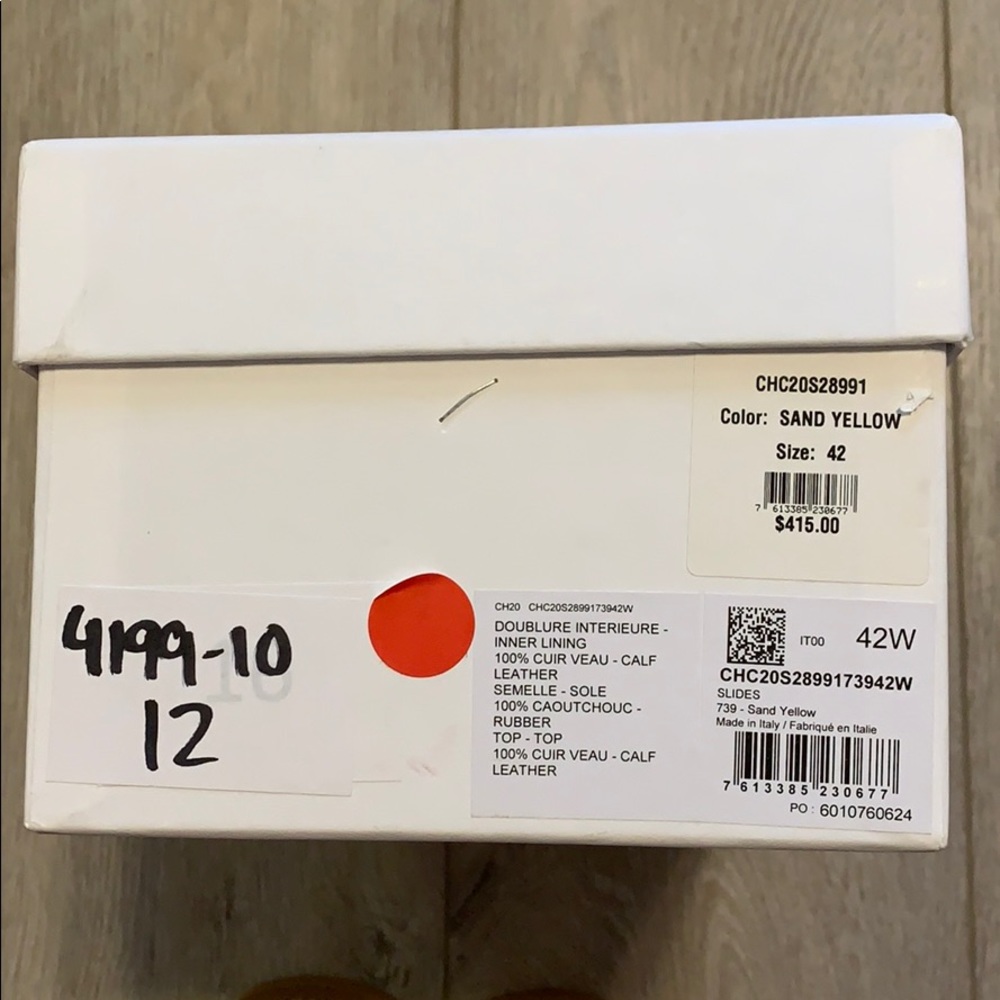 Chloe Woody Sandals NWT AND BOX, Size 42 - Picture 5 of 5